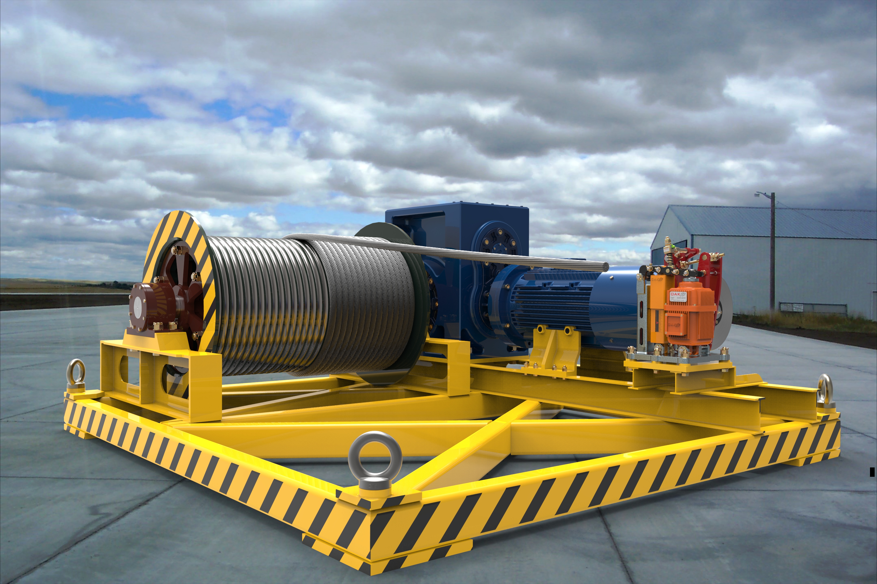 塔式起重机起重装置3D数模图纸 STEP格式